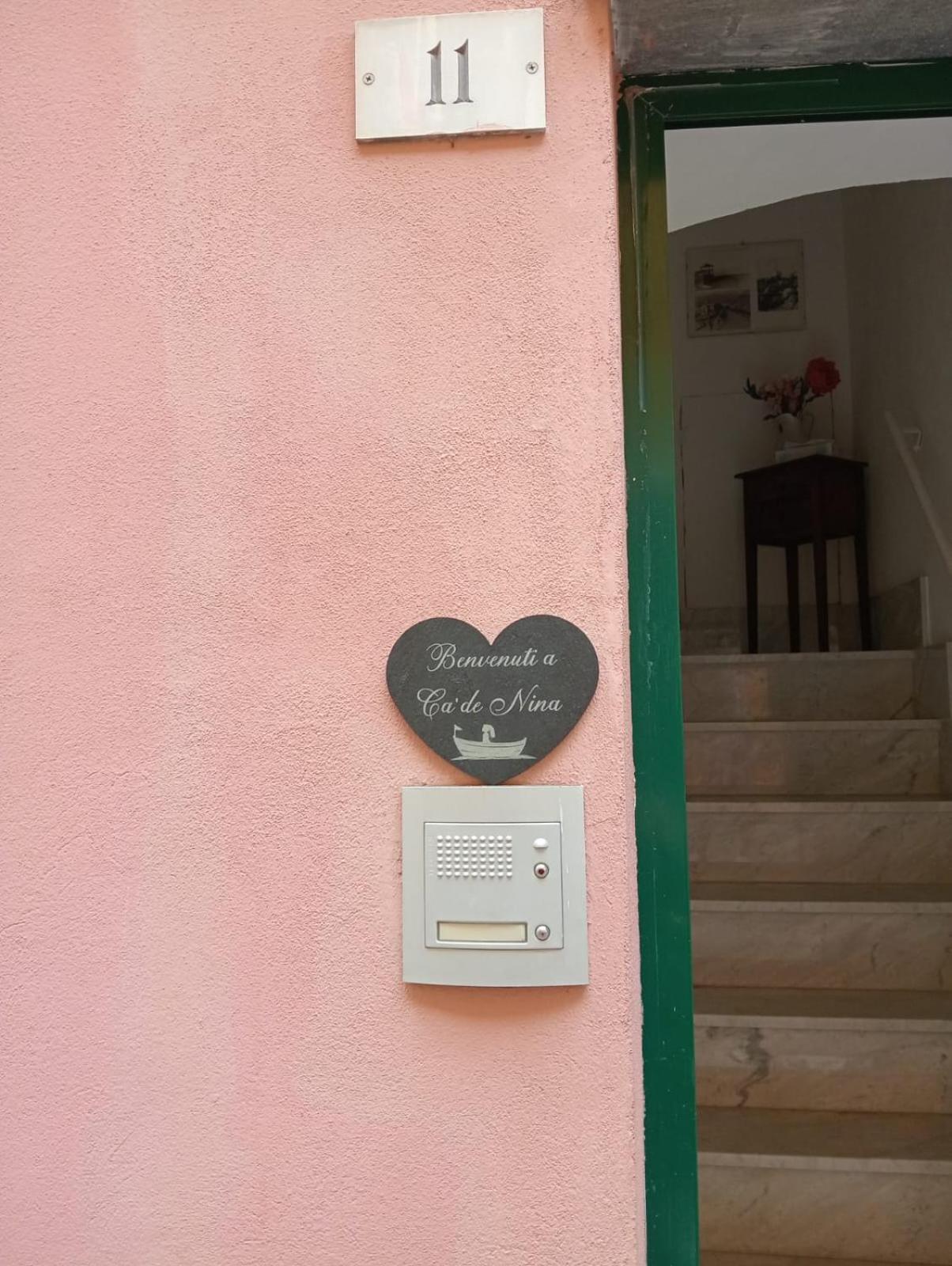 188B - Casa Di Nina Moneglia Con Terrazza - 2Min Dal Mare Apartment Bagian luar foto